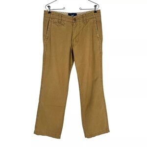American Eagle Pants Mens Size 30x32 Khaki Chino Bootcut Broken-In Cotton
